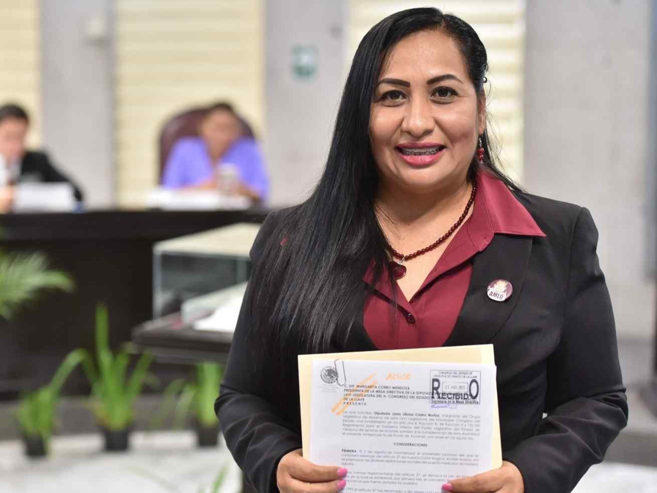 COORDINACIÓN ENTRE AYUNTAMIENTOS Y REGISTRO AGRARIO NACIONAL, PROPONE DIPUTADA