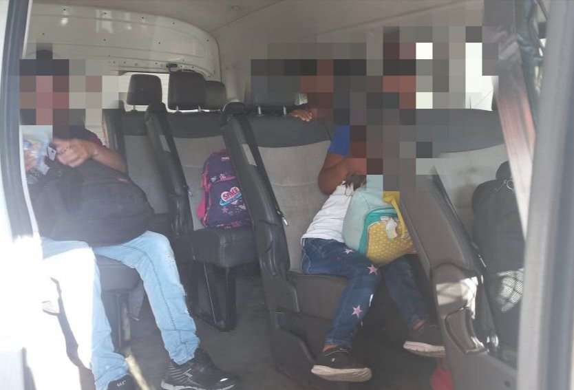 CAPTURAN A 78 MIGRANTES