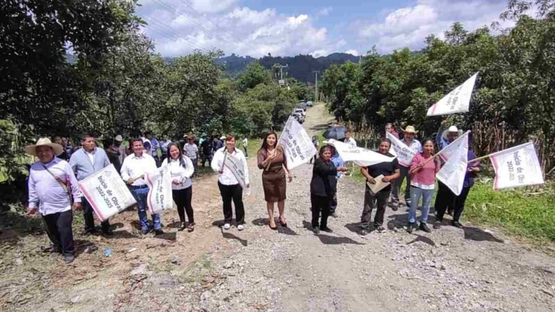 PAVIMENTARÁN CAMINO DE EL TERRERO
