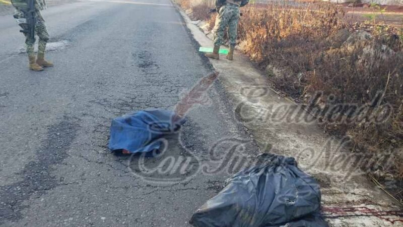 DEJAN DESCUARTIZADO Y EMBOLSADO; ERA DE OMEALCA