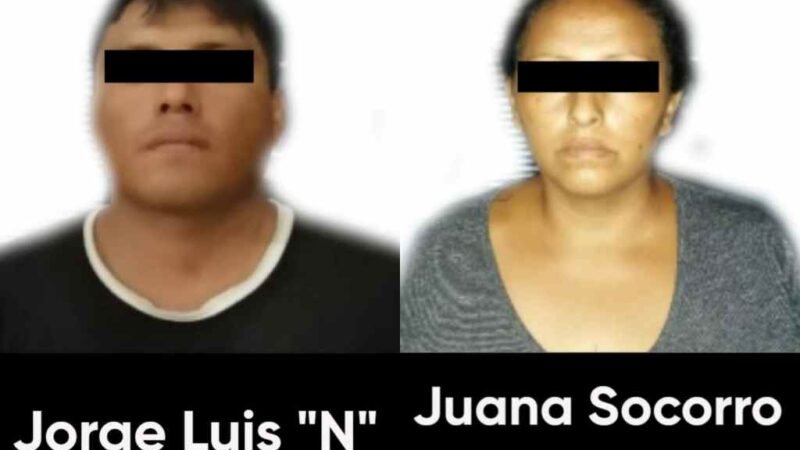 CAPTURAN A PAREJA CON CRISTAL