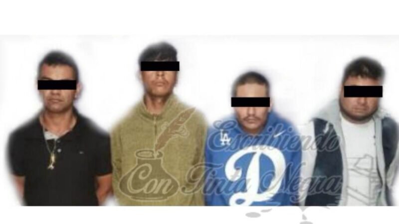 CAPTURAN A 4 CON DROGA EN COSCO