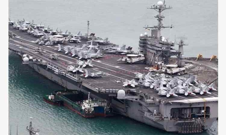 ESTADOS UNIDOS ENVÍA UN PORTAAVIONES Y DESTRUCTORES PARA APOYAR A ISRAEL