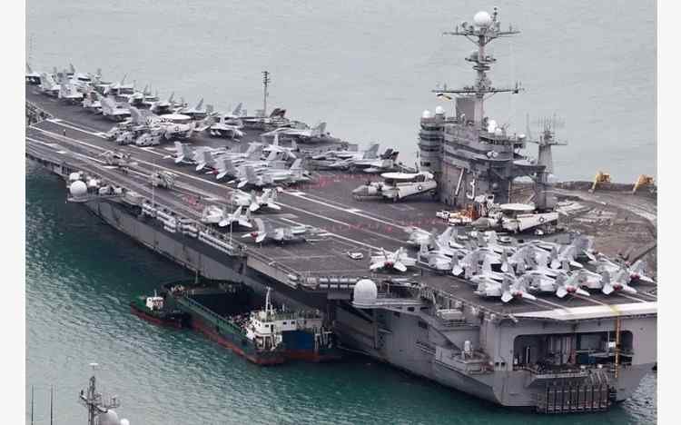 ESTADOS UNIDOS ENVÍA UN PORTAAVIONES Y DESTRUCTORES PARA APOYAR A ISRAEL