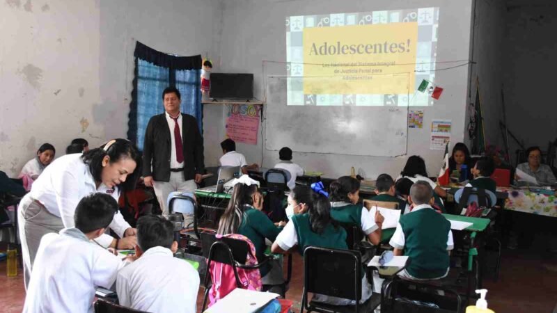 IMPARTEN PLÁTICA “MENORES INFRACTORES”