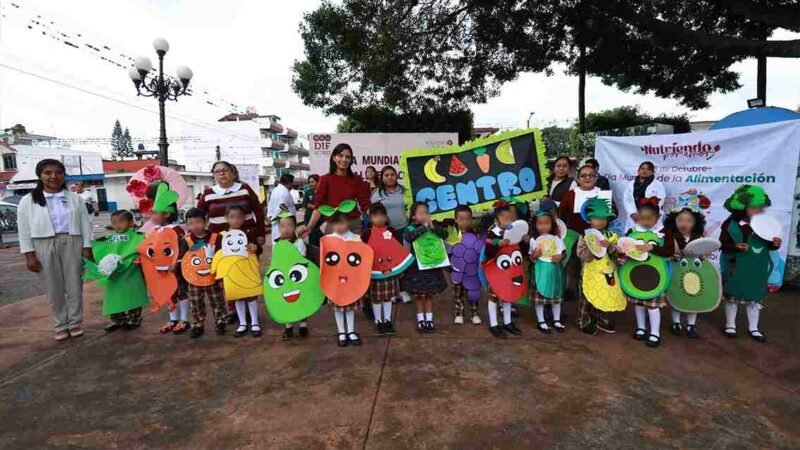 CONMEMORA DIF DÍA MUNDIAL DE LA ALIMENTACIÓN
