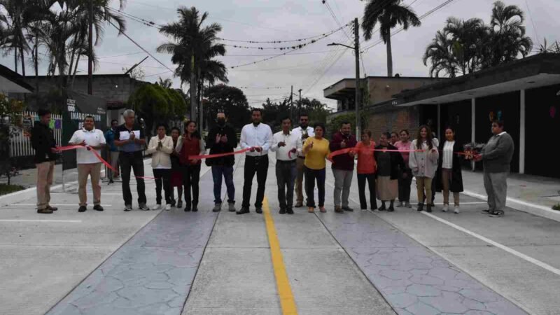 RECONOCEN VECINOS TRANSFORMACIÓN DE FORTÍN CON MEJORA EN INFRAESTRUCTURA SOCIAL