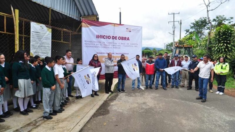 REHABILITARÁN CAMINO A CAPULAPA