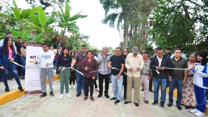 INAUGURAN ACCESO PRINCIPAL EN SOCHIBEBECA
