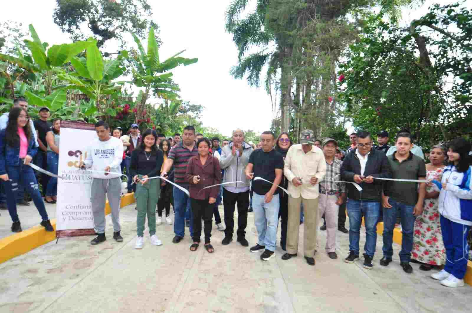 INAUGURAN ACCESO PRINCIPAL EN SOCHIBEBECA