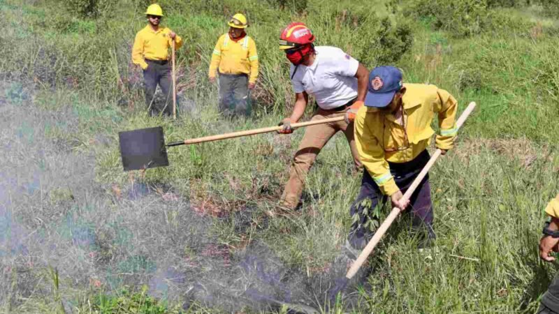 SE CAPACITAN CONTRA INCENDIOS FORESTALES