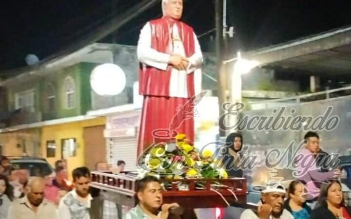 RECIBEN IMAGEN DE SAN RAFAEL GUIZAR EN TOTUTLA