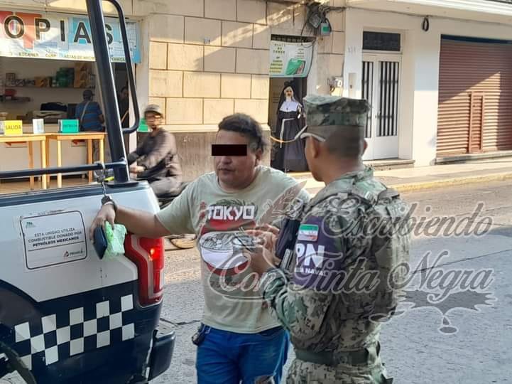 LO DETIENEN POR ACOSADOR