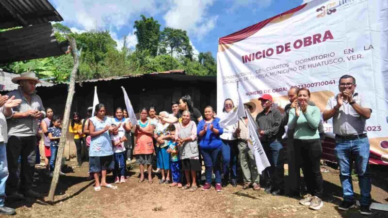 CONSTRUYEN CUARTOS-DORMITORIOS EN HUATUSCO