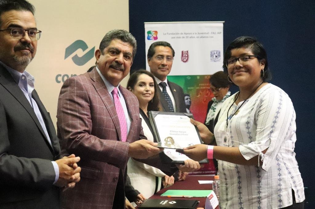 RECIBE ALUMNA DE CONALEP CÓRDOBA PRESEA ICA “ING. BERNARDO QUINTANA ARRIOJA” 2023