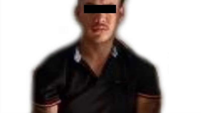 LE ENCUENTRAN CRISTAL; LO PONEN TRAS LAS REJAS