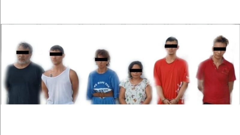 CAPTURAN A SEIS NARCO MENUDISTAS
