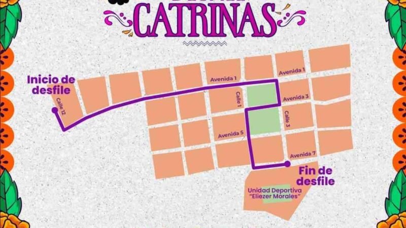 INVITA AYUNTAMIENTO A FESTIVAL DE DÍA DE MUERTOS