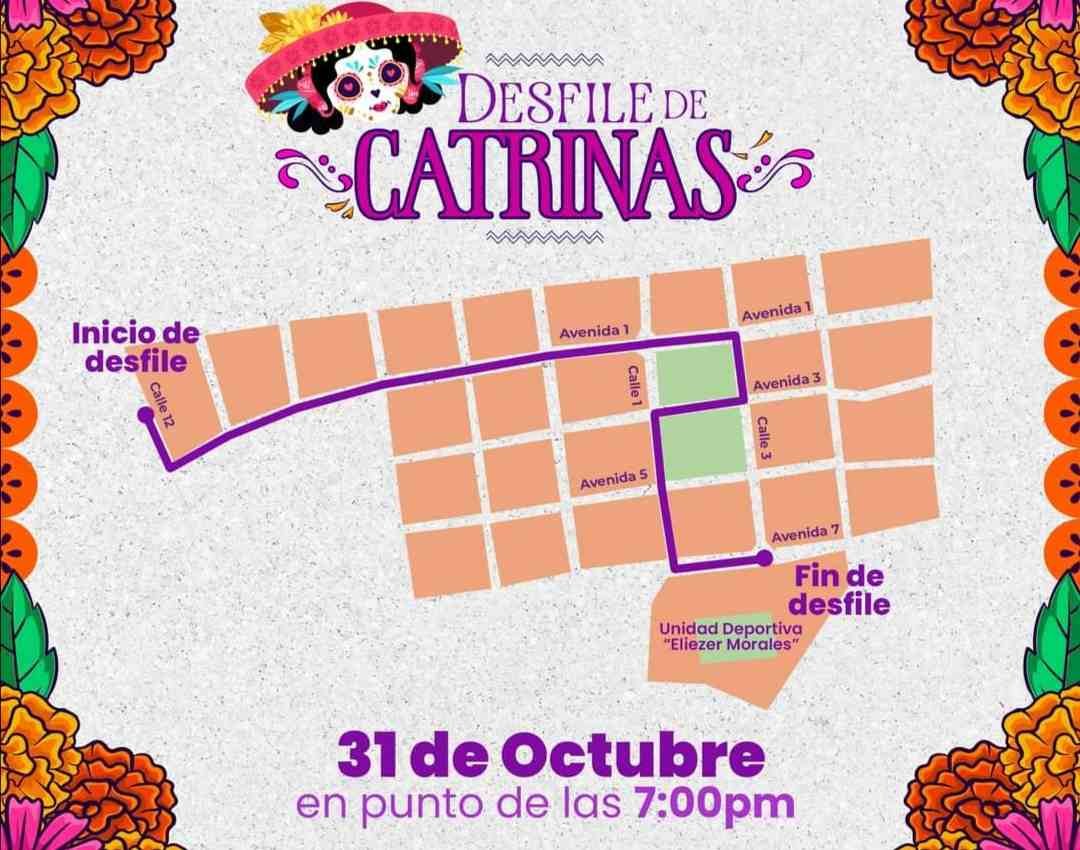INVITA AYUNTAMIENTO A FESTIVAL DE DÍA DE MUERTOS