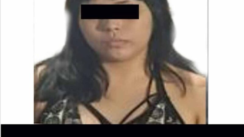 DETIENEN A MUJER CON CRISTAL