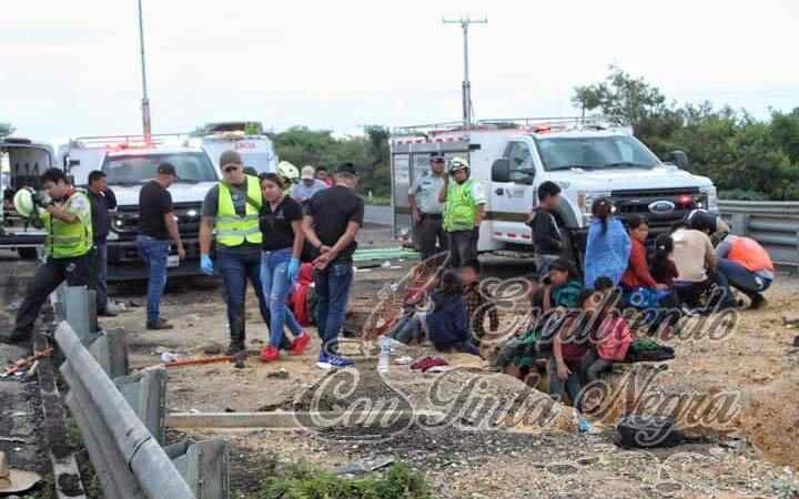 SUBE A 12 NÚMERO DE VÍCTIMAS POR ACCIDENTE DE AUTOBÚS