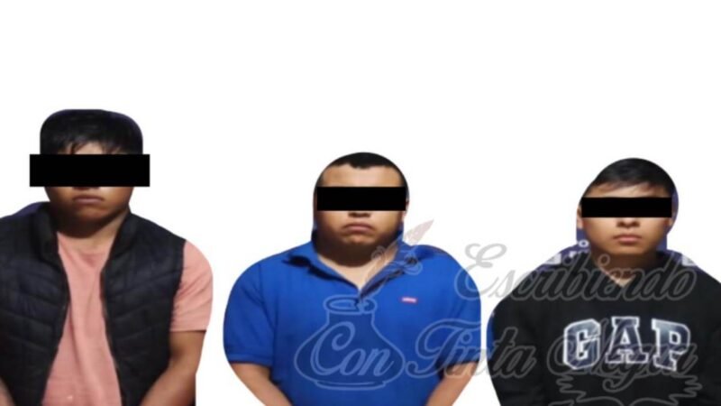 CAPTURAN A TRES CON DROGA EN HUATUSCO