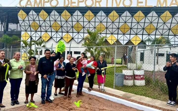 CONTINÚA PROGRAMA DE URBANIZACIÓN EN CHOCAMÁN