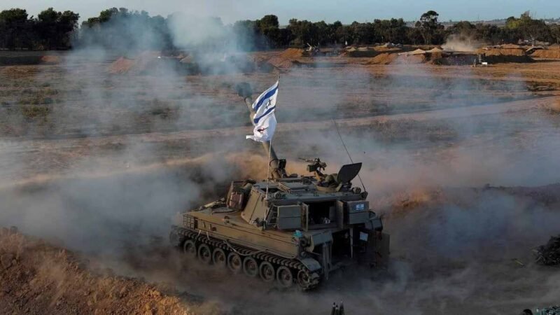 TROPAS ISRAELÍES LLEGAN AL CENTRO DE GAZA