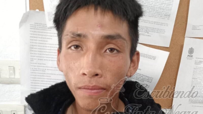 CAPTURA POLICÍA A LADRÓN Y RECUPERA LO ROBADO