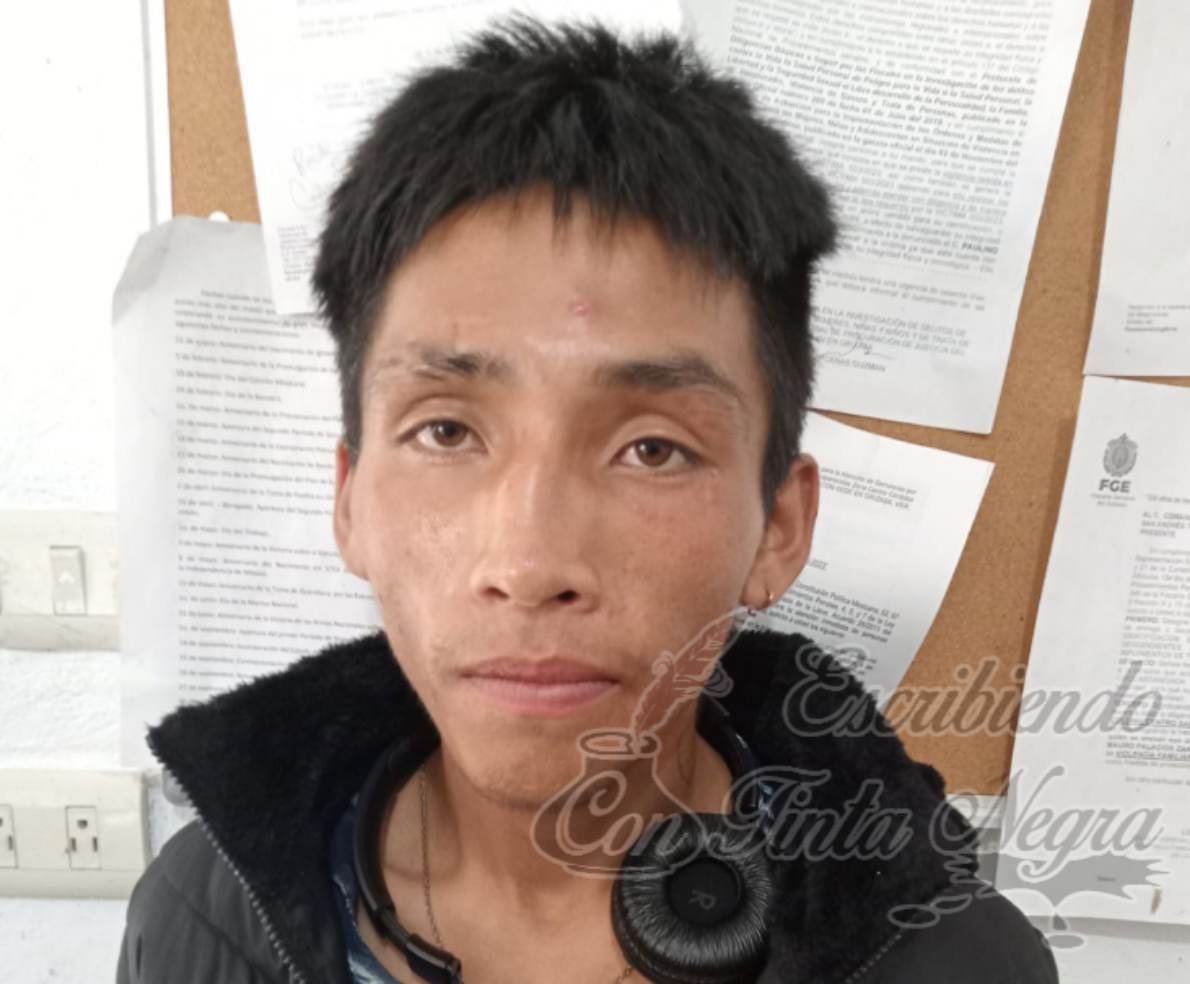 CAPTURA POLICÍA A LADRÓN Y RECUPERA LO ROBADO