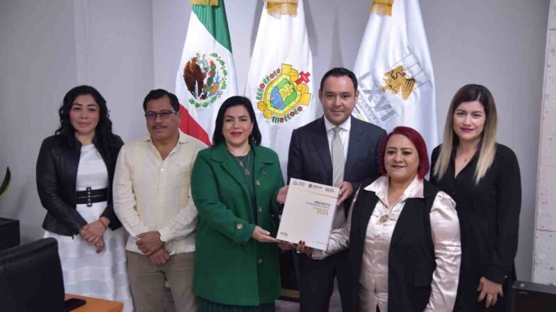 RECIBE LEGISLATURA EL PROYECTO DE PRESUPUESTO DE EGRESOS 2024