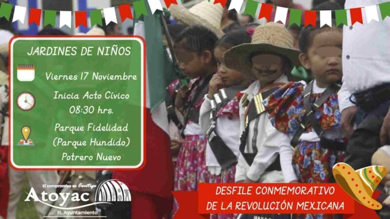 CERRARÁN FESTEJOS DE LA REVOLUCIÓN MEXICANA CON BAILE EN POTRERO NUEVO