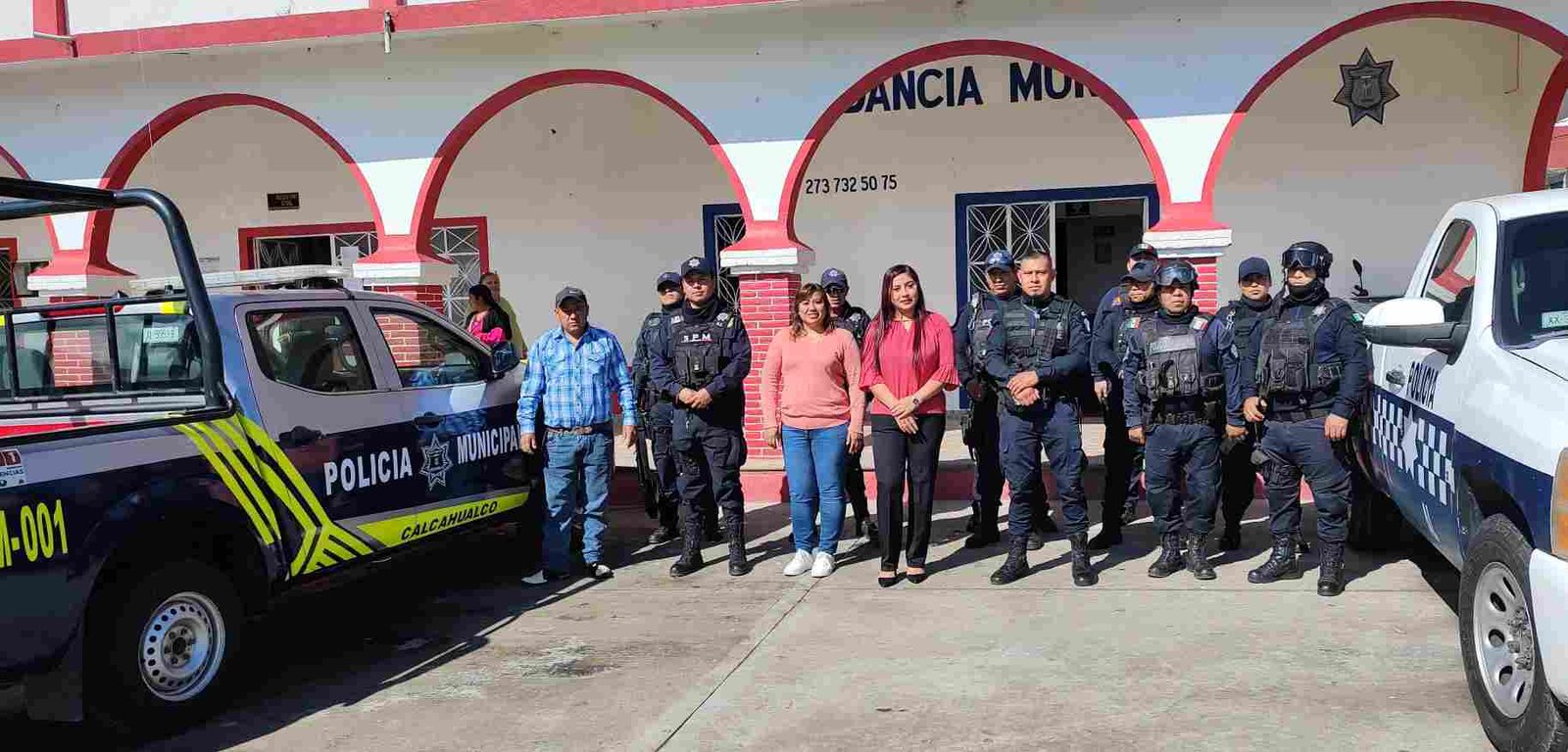 ENTREGA ALCALDESA PATRULLA A LA POLICÍA MUNICIPAL