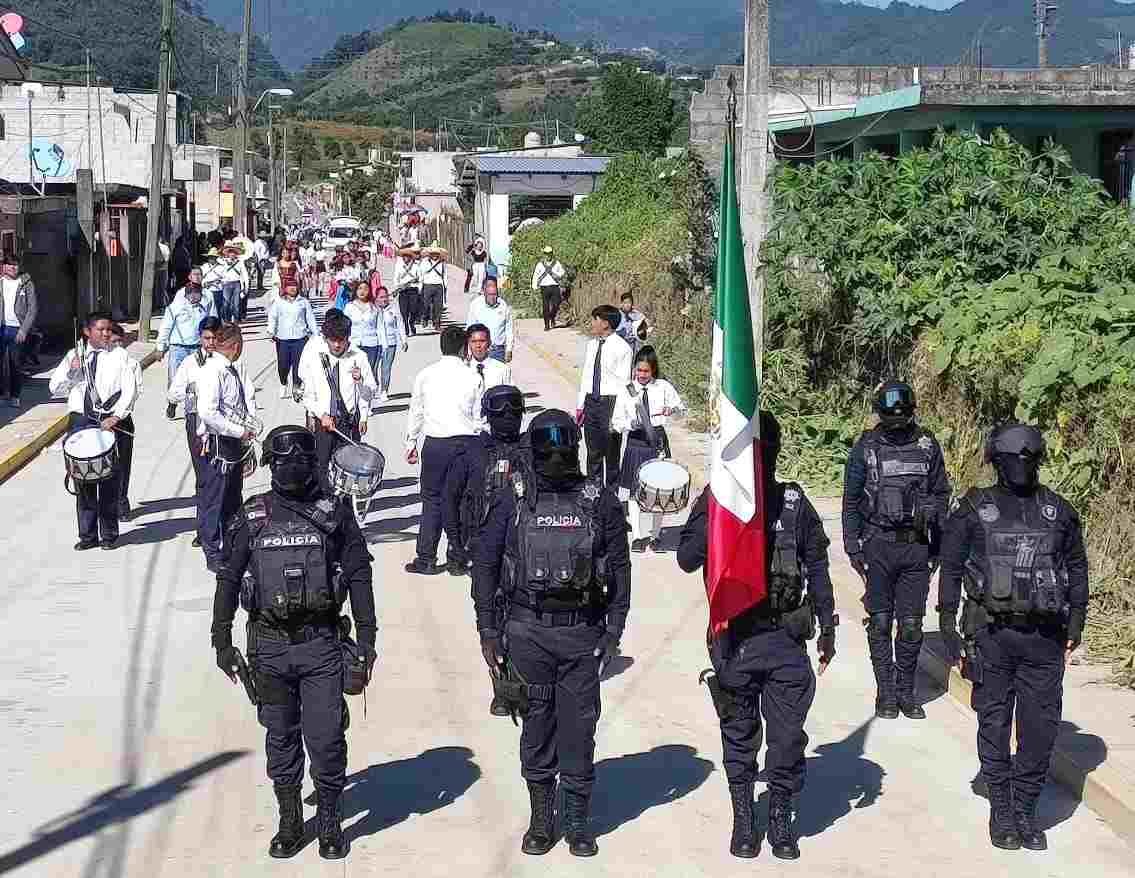 CONMEMORAN REVOLUCIÓN MEXICANA EN CALCAHUALCO