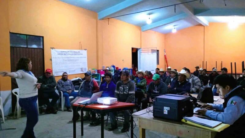 CONCIENTIZAN A LA POBLACIÓN SOBRE ÁREA NATURAL TLACHINOLTEPETL
