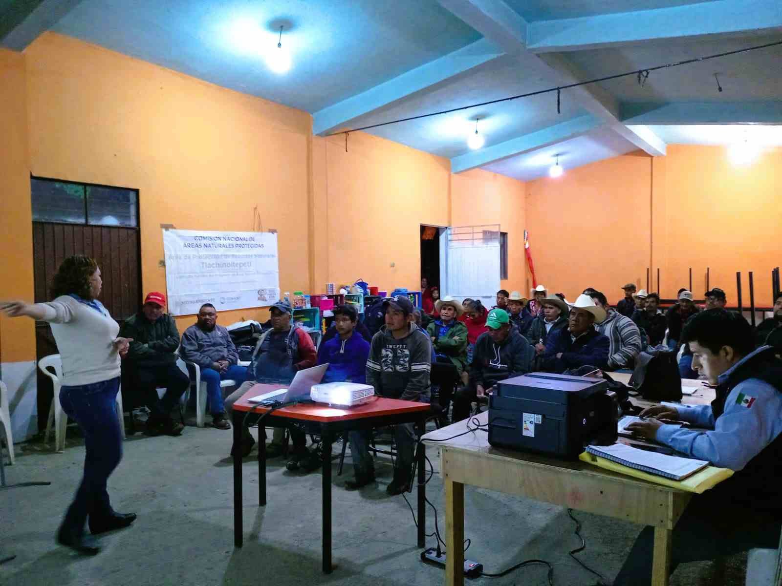 CONCIENTIZAN A LA POBLACIÓN SOBRE ÁREA NATURAL TLACHINOLTEPETL