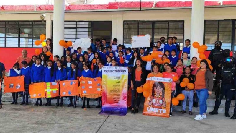 CONMEMORAN DÍA NARANJA EN CALCAHUALCO