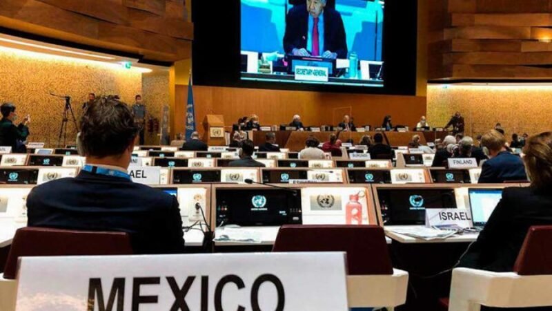 MÉXICO PRESIDE REUNIÓN DEL TRATADO SOBRE PROHIBICIÓN DE ARMAS NUCLEARES