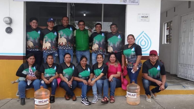 PONEN EN FUNCIONAMIENTO MÓDULO COMUNITARIO DE AGUA PURIFICADA