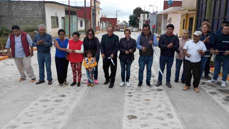 INAUGURA VENTURA DEMUNER OBRA EN PASTORÍA EL CUATRO
