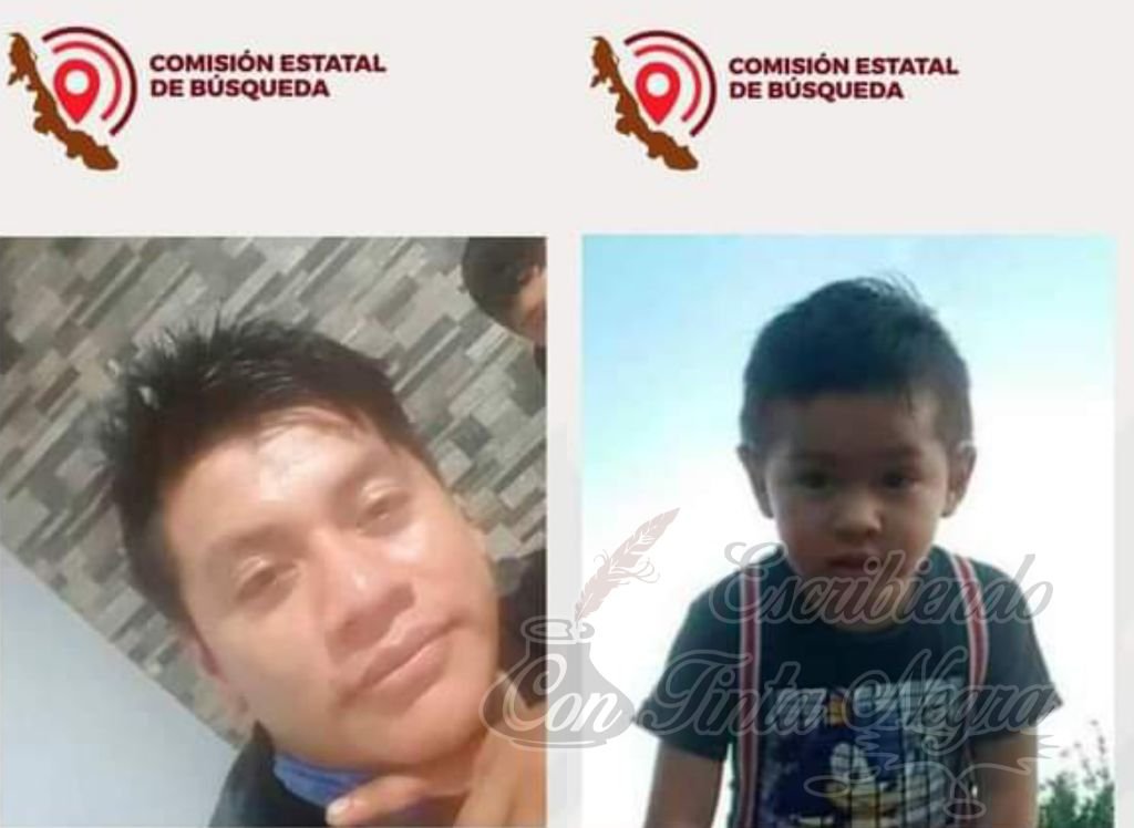 DESAPARECEN PADRE E HIJO