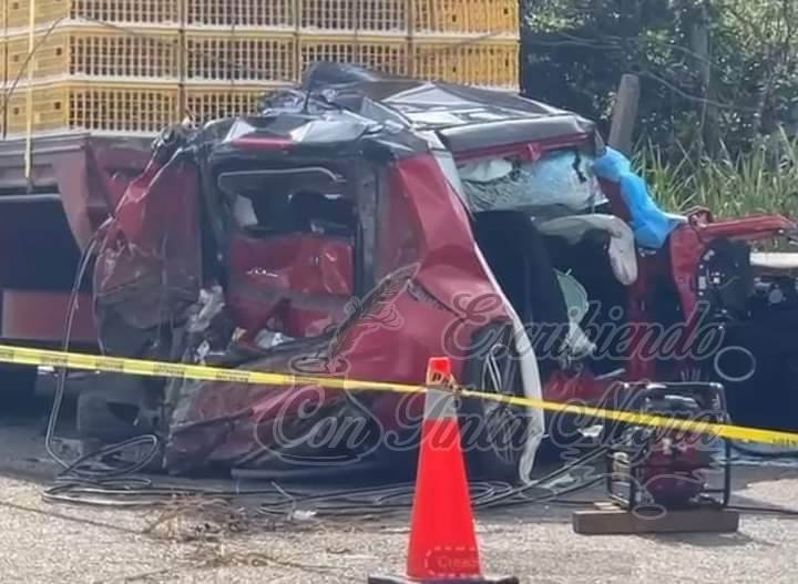 MUEREN DOS EN BRUTAL CHOQUE