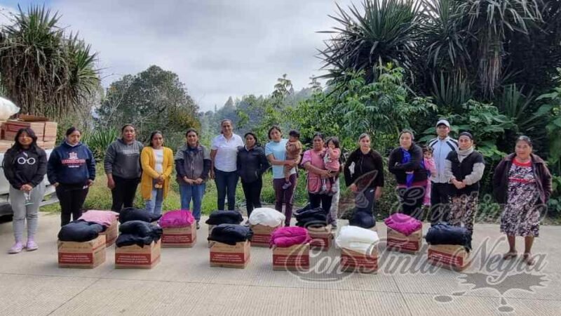LLEVAN APOYOS A FAMILIAS DE ESCASOS RECURSOS DE ALPATLÁHUAC