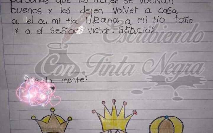 PIDE A LOS REYES MAGOS QUE APAREZCA SU PAPÁ