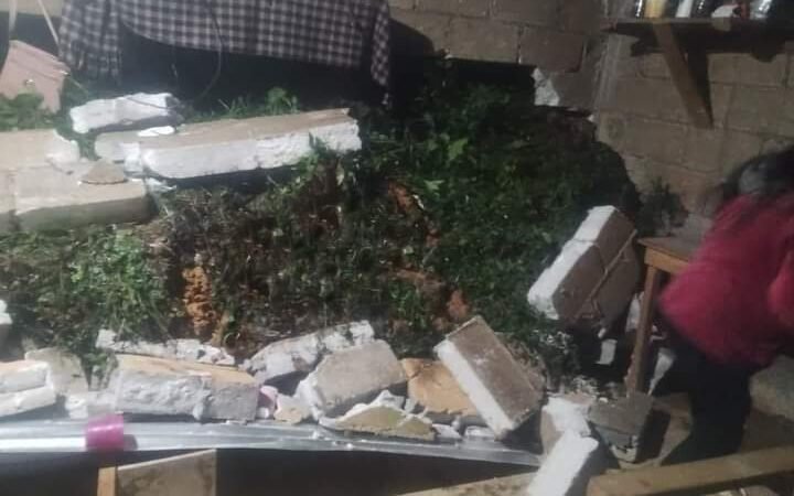 DESLAVES CAUSAN DAÑOS EN SIERRA DE ZONGOLICA