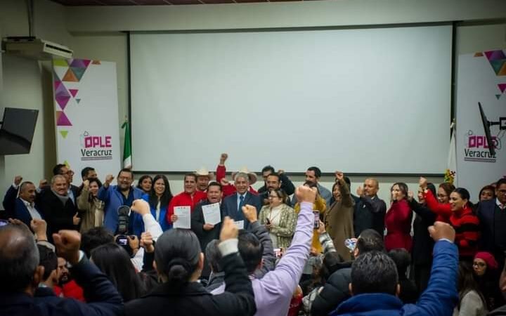 SE REGISTRA COALICIÓN “FUERZA Y CORAZÓN POR VERACRUZ”