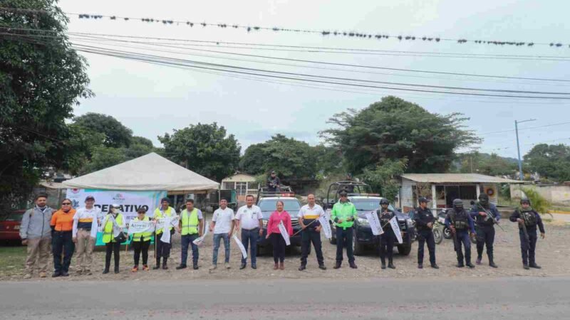 ARRANCA OPERATIVO GUADALUPE-REYES EN ATOYAC