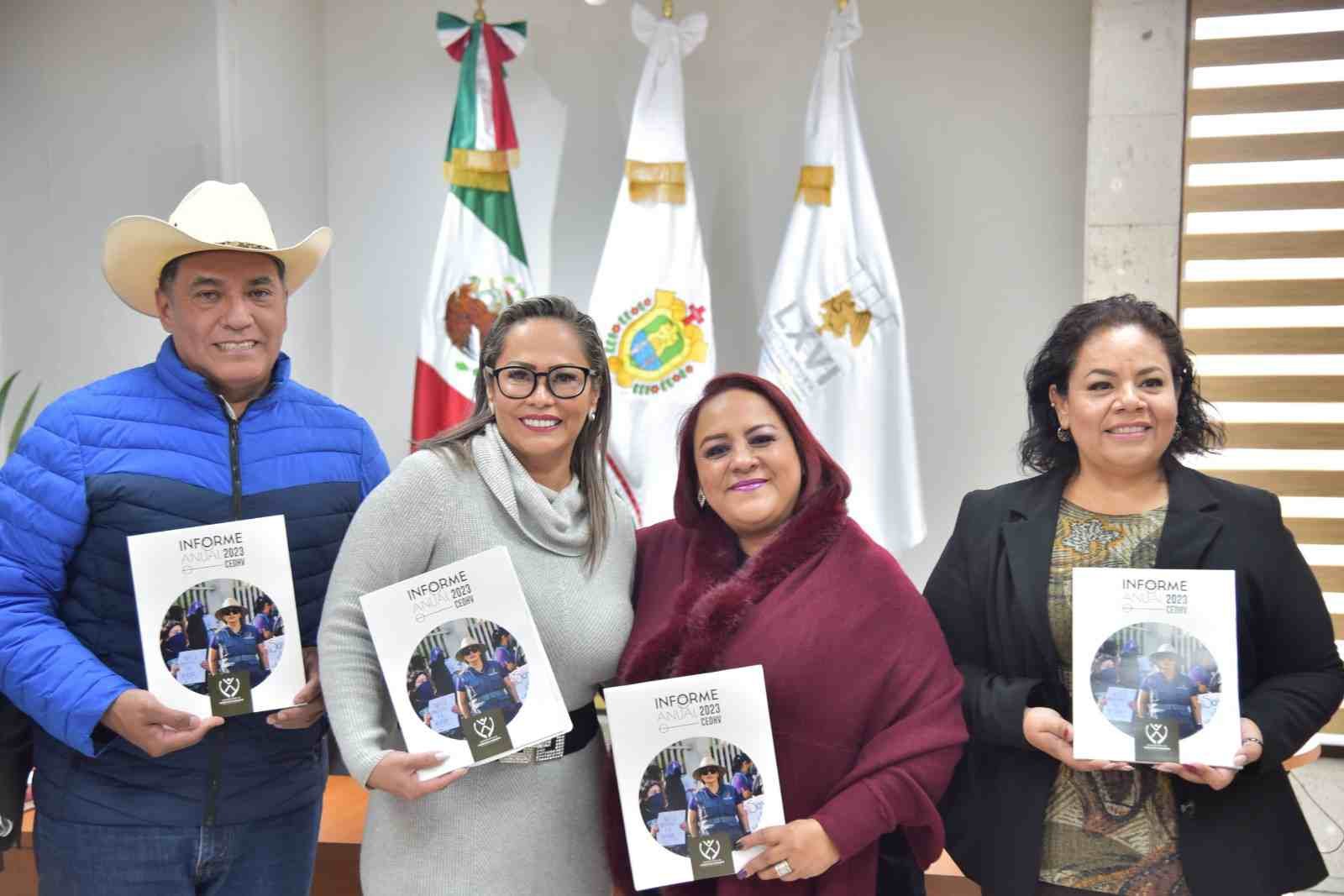 RECIBE CONGRESO INFORME DE ACTIVIDADES 2023 DE LA CEDH