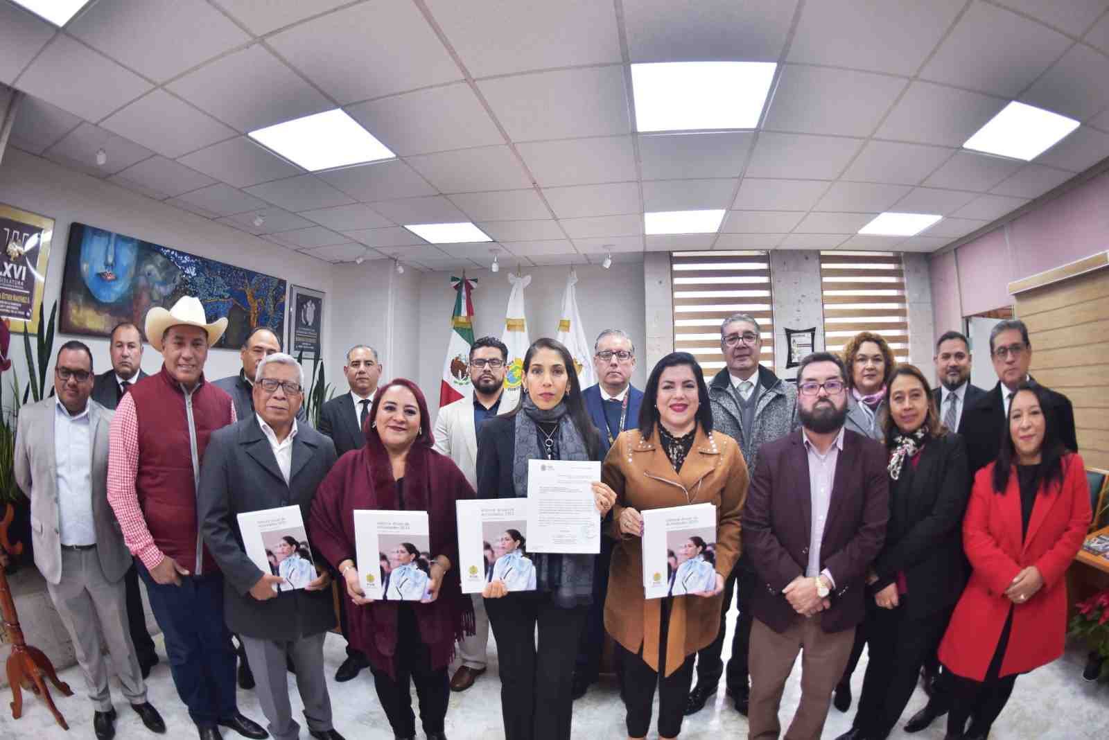 DESTACA PRESIDENTA DEL CONGRESO LOS RESULTADOS PRESENTADOS POR LA FGE