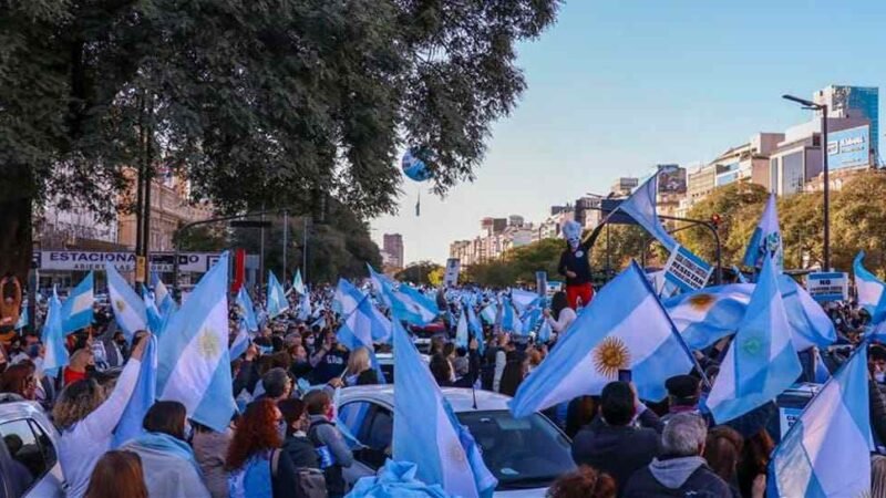 ARGENTINA ANUNCIA ‘SANCIONES”CONTRA QUIENES ‘TOMEN LAS CALLES’ PARA PROTESTAR